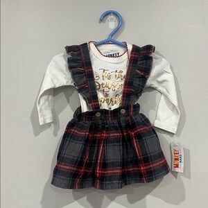 NEW Holliday Overall Dress and Onesie